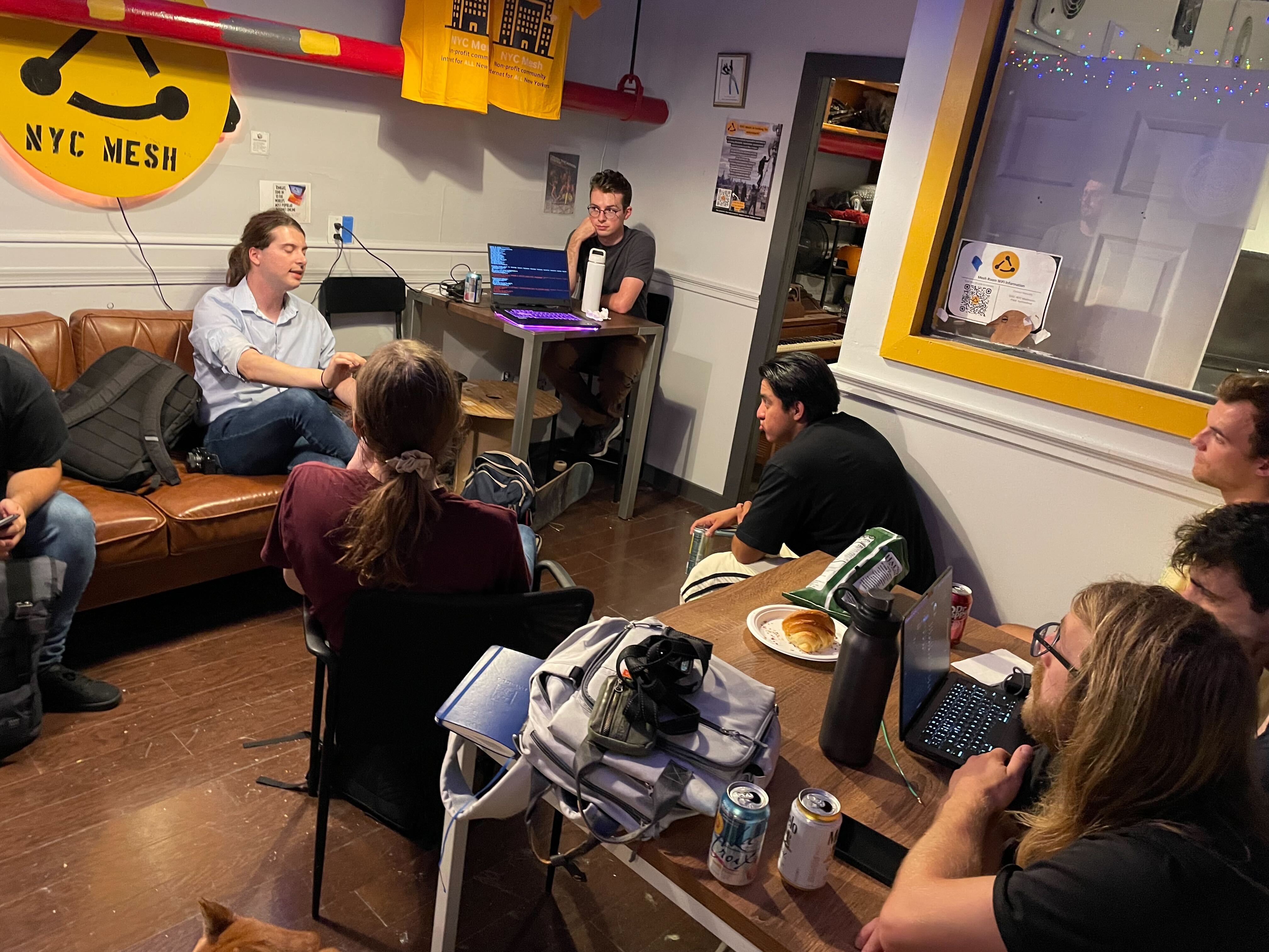 Volunteering at NYC Mesh