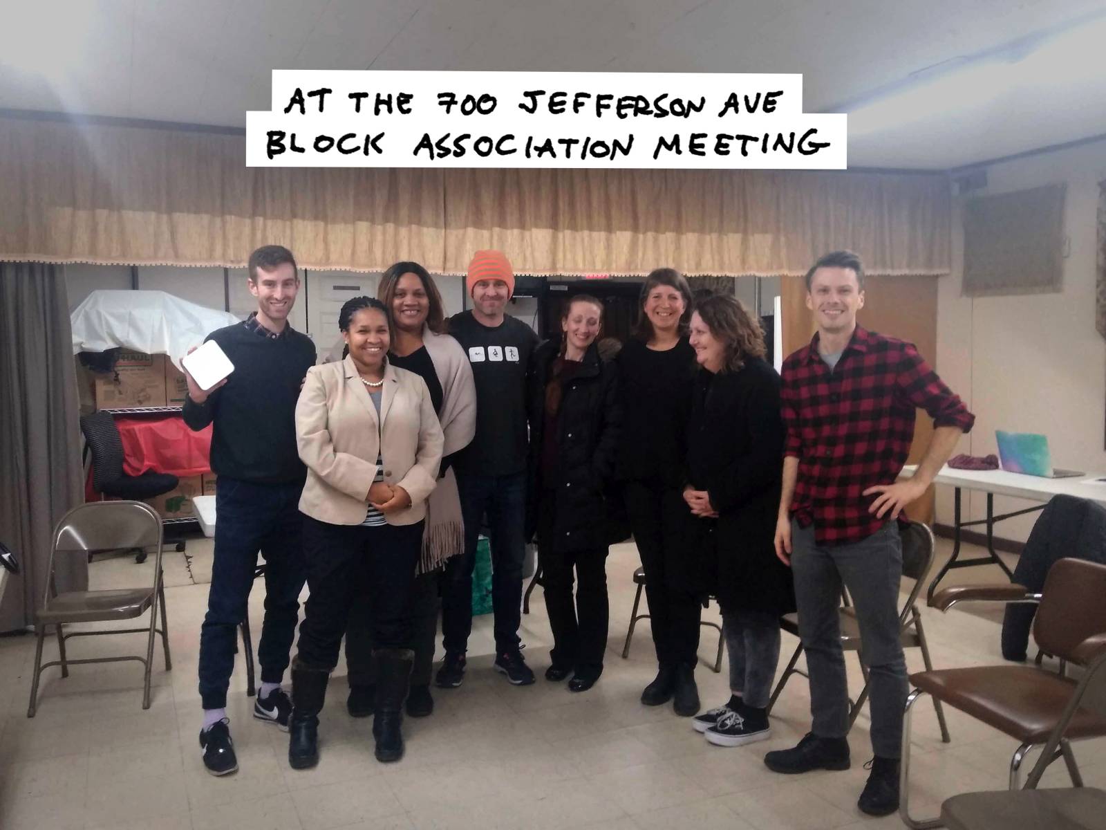 Block association meeting