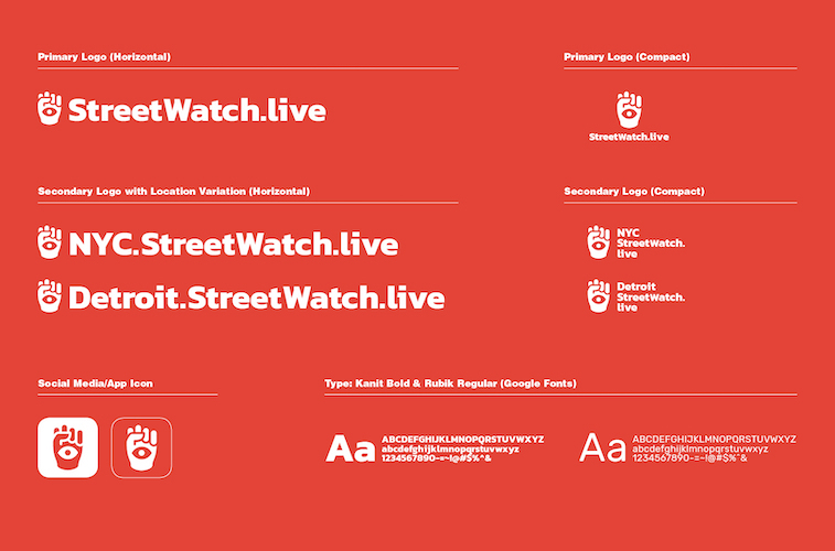 Streetwatch Live redesigns